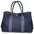 Hermès Hermes Garden PM Tote Bag Marineblau