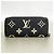Louis Vuitton Monogram Empreinte Bicolor Langbeutel Schwarz Beige - Ansicht 7