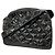 Chanel Matelassé Schultertasche Schwarz