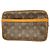 Sac pochette Louis Vuitton Monogram Compiegne 23 Marron