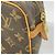 Sac pochette Louis Vuitton Monogram Compiegne 23 Marron - vue 6
