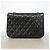 Chanel Matelassé Schultertasche mit Kette Schwarz - Ansicht 10