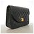 Chanel Matelassé Schultertasche mit Kette Schwarz - Ansicht 2