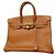 Hermès Borsa Hermes Birkin 35 in pelle Courchevel Gold D'oro