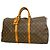 Louis Vuitton Boston Monogram Keepall 50 Marrom