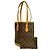 Louis Vuitton Monogram Petite Bucket Tote Bag Braun