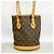 Louis Vuitton Monogram Petite Bucket Tote Bag Braun - Ansicht 10