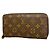 Portafoglio Zippy Monogram Louis Vuitton Marrone Fuschia