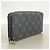 Portafoglio Zippy Louis Vuitton Monogram Eclipse Nero - vista 2