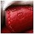 Hermès Hermes Bolide Clemence 35 Vermelho - vista 5