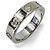Anel Cartier Love 3 Diamantes Ouro Branco 18K com Diamante Prata
