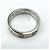 Anel Cartier Love 3 Diamantes Ouro Branco 18K com Diamante Prata - vista 4