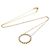 Pendente Open Circle Tiffany & Co. in oro rosa 18K con diamanti D'oro