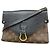 Louis Vuitton Monogram Epi Saint Michel Schultertasche Braun Schwarz
