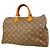 mala Louis Vuitton Monogram Speedy 35 Marrom