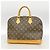 Sac à main Louis Vuitton Alma Monogram Marron - vue 10