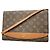 Bolso de hombro Louis Vuitton Monogram Bordeaux Castaño
