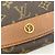 Bolso de hombro Louis Vuitton Monogram Bordeaux Castaño - vista 10