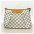 Borsa a tracolla Louis Vuitton Damier Azur Siracusa PM Bianco - vista 12