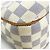 Borsa a tracolla Louis Vuitton Damier Azur Siracusa PM Bianco - vista 6