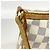 Borsa a tracolla Louis Vuitton Damier Azur Siracusa PM Bianco - vista 8