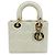 Christian Dior Lady Dior Mini in pelle di vitello grana D'oro