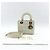 Christian Dior Lady Dior Mini in pelle di vitello grana D'oro - vista 2