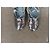Chiara Ferragni silberne Glitzer-Stiefeletten - Ansicht 3