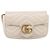 Gucci GG Marmont Flap Chain GG Coated Canvas and Leather Mini Beige