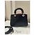 Christian Dior Sac Lady Dior en cuir noir - vue 3