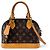 Louis Vuitton Alma Monogram Canvas BB Marrone