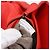 Bottega Veneta Olimpia Intrecciato Nappa Small Red - view 6