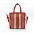 Balenciaga Bazar Borsa in Pelle Striata XS Bianco - vista 2