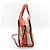 Balenciaga Bazar Borsa in Pelle Striata XS Bianco - vista 3