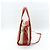 Balenciaga Bazar Borsa in Pelle Striata XS Bianco - vista 4
