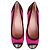 Marc Jacobs rosa Pumps aus Cord und Wildleder Braun Pink Metallisch