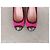 Marc Jacobs rosa Pumps aus Cord und Wildleder Braun Pink Metallisch - Ansicht 2