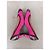 Marc Jacobs rosa Pumps aus Cord und Wildleder Braun Pink Metallisch - Ansicht 8