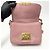 Borsa a tracolla Miu Miu in pelle borchiata Small Rosa - vista 7