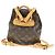 Louis Vuitton Montsouris NNM Monogram Canvas Mini Braun - Ansicht 2