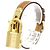 Hermès Hermes Kelly vergoldete Lederuhr Quartz Damen