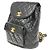 Chanel Duma Drawstring Quilted Leather Small Nero - vista 3