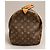 Louis Vuitton Keepall 50 Mala de Viagem Monogram Canvas Marrom Monograma - vista 4