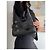 Borsa Gucci Triple G Zip in pelle verniciata nera Nero - vista 13