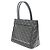 Chanel Medallion Quilted Caviar Nero - vista 4