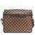Louis Vuitton Shelton Messenger Damier Ebene MM Marrone - vista 2