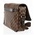 Louis Vuitton Shelton Messenger Damier Ebene MM Marrone - vista 4