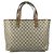 Gucci 211134 GG Supreme Sherry Line Shoulder Tote Beige - vista 2