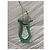 Hermès Petit h Charm Arpa in pelle verde - vista 2