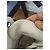 Sneakers alte in pelle bianca Alexander McQueen Bianco - vista 5